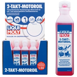 LIQUI MOLY 2-Takt-Motoroil 1l 1052 Verpackungseinheit = 6 Stück (Das aktuelle Sicherheitsdatenblatt finden Sie im Internet unter www.maedler.de in der Produktkategorie), Produktphoto