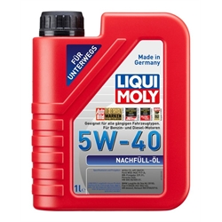 LIQUI MOLY Nachfüll-Öl 5W-40 1l 1305 Verpackungseinheit = 6 Stück (Das aktuelle Sicherheitsdatenblatt finden Sie im Internet unter www.maedler.de in der Produktkategorie), Produktphoto