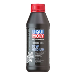 LIQUI MOLY Motorbike Fork Oil 10W medium 500ml Verpackungseinheit = 6 Stück (Das aktuelle Sicherheitsdatenblatt finden Sie im Internet unter www.maedler.de in der Produktkategorie), Produktphoto
