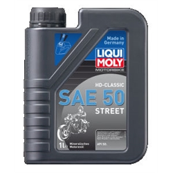 LIQUI MOLY - Einbereichsöl - Motorbike HD-Classic SAE 50 Street, Produktphoto