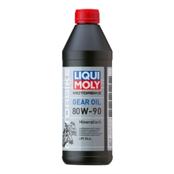 LIQUI MOLY Motorbike Gear Oil 80W-90 1l Verpackungseinheit = 6 Stück (Das aktuelle Sicherheitsdatenblatt finden Sie im Internet unter www.maedler.de in der Produktkategorie), Produktphoto