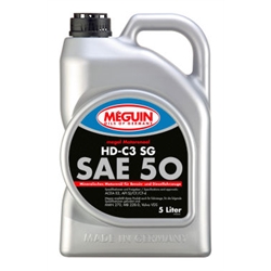 megol Motorenoel HD-C3 (single-grade) SAE 50, Produktphoto