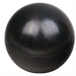 Kugelknöpfe DIN 319 Form E aus Gummi NBR, mit Gewinde, Produktphoto