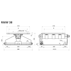 Motorwippen RMW, Technische Zeichnung